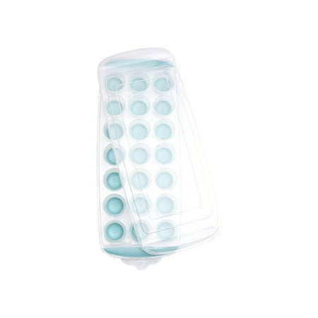 

Soft Bottom Ice Tray Mold With Lid Creative Ice Tray Home Homemade Ice Cream Mold Ice Ice Hockey Mold