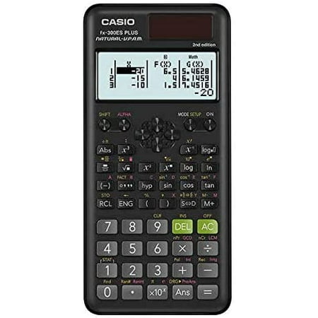 Casio Standard Scientific Calculator with Natural Textbook Display