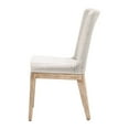 thumbnail image 3 of Dining Chair with Interwoven Rope Back and Aluminum Frame, Set of 2, Gray- Saltoro Sherpi, 3 of 5