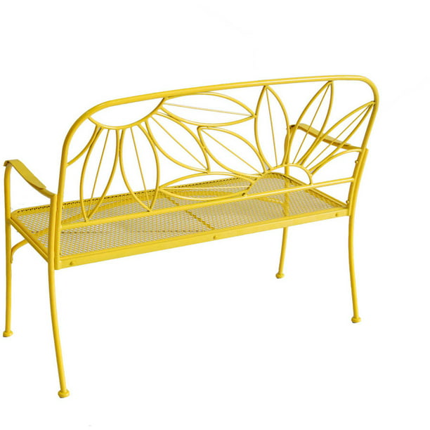 Mainstays O Sunny Outdoor Steel, Yellow Outdoor Furniture