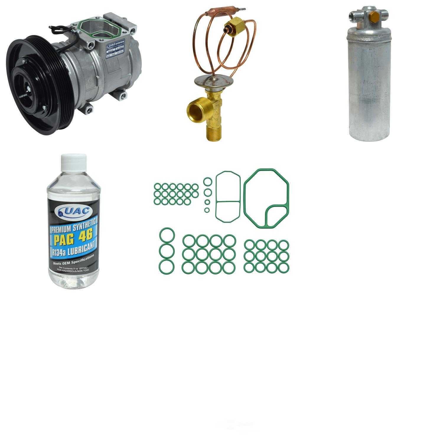 A/C Compressor and Component Kit -- Compressor Replacement Kit Fits select: 1994 HONDA ACCORD, 1996 HONDA ACCORD LX/EX