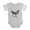 Heather Gray, variant on CafePress - Earth Leaf Dragon - Cute Infant Baby Football Bodysuit
