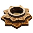 thumbnail image 1 of Ornement de Lotus Sans Odeur Merveilleuse Forme de Lotus Sculptée Claire Affichage Base, 1 of 4