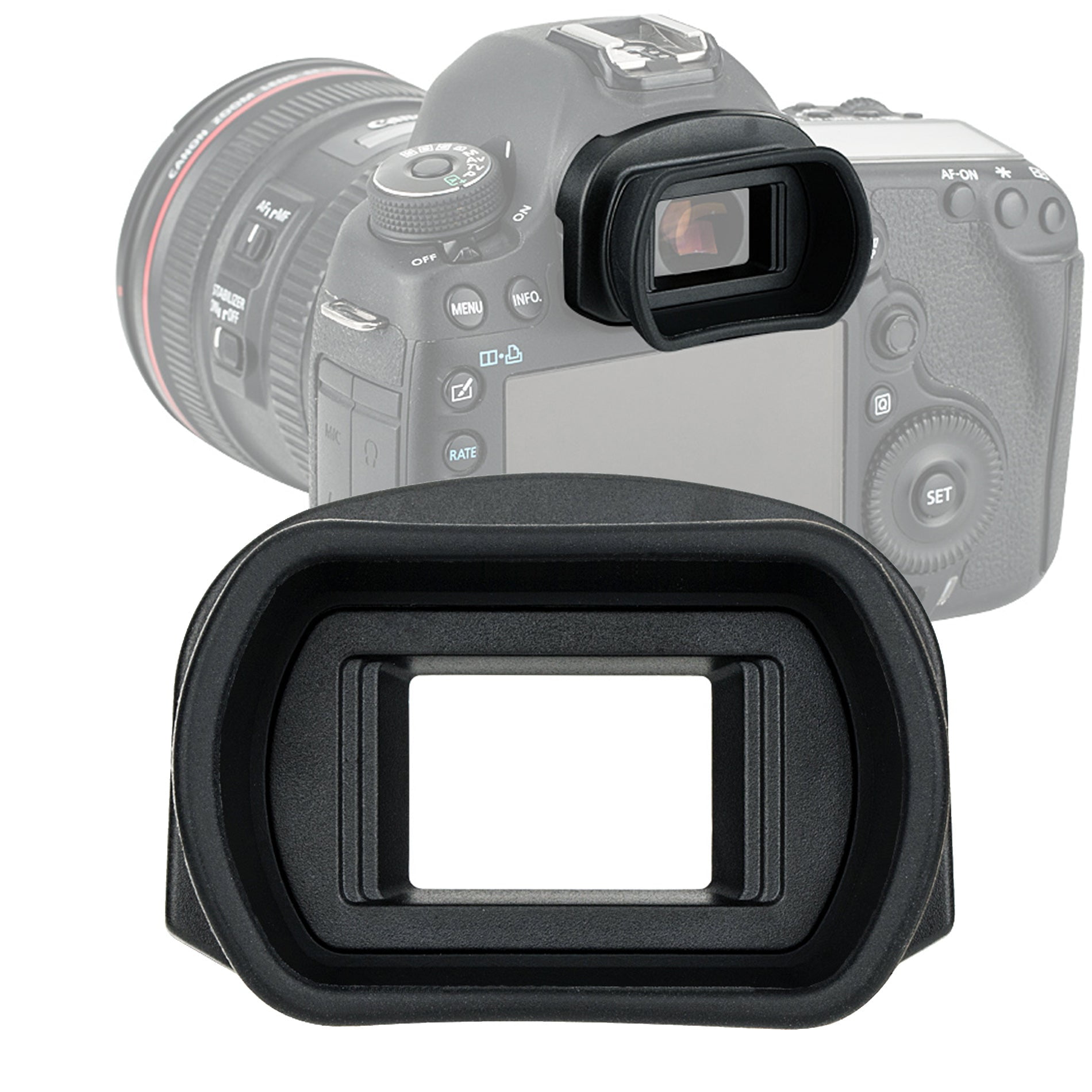 Used to Protect Your Camera from Dust or Other Dirts MagiDeal Camera Eyecup Viewfinder Eyepiece Hot Shoe Cover for Canon EOS 77D/200D/800D/1300D/1500D