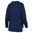 thumbnail image 3 of Women's Pressbox Navy Ole Miss Rebels Bonanza Chenille Harper Script Sweatshirt, 3 of 3
