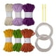 thumbnail image 1 of 6x Hilo de tejer Hilos gruesos Cojín suave Crochet Decoración del hogar Elástico H, 1 of 9
