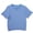 Blue Top, variant on YUGYXL Womens Short Sleeve T Shirts Buttery Soft Summer Crop Tops Slim Fit Y2k Basic Tees for Workout Orange Top S