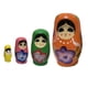 thumbnail image 3 of Muñecas Rusas Anidadas Matryoshka, Decoración de Mesa, Juguetes Hechos a Mano, Juego Anidado Apilable de Madera para Bebés Y Niños Pequeños, 4 Piezas naranja, 3 of 9