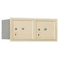 thumbnail image 4 of Salsbury Industries Recessed Private Aluminum 2 Unit 4C Horizontal Parcel Locker, 4 of 4