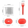 thumbnail image 2 of Tahtuvzn Kitchen Decor Clearance! Oil Brush Household Seasoning Brush Split Type Oil Brush Kitchen Food Oil Brush Barbecue Brush, 2 of 2