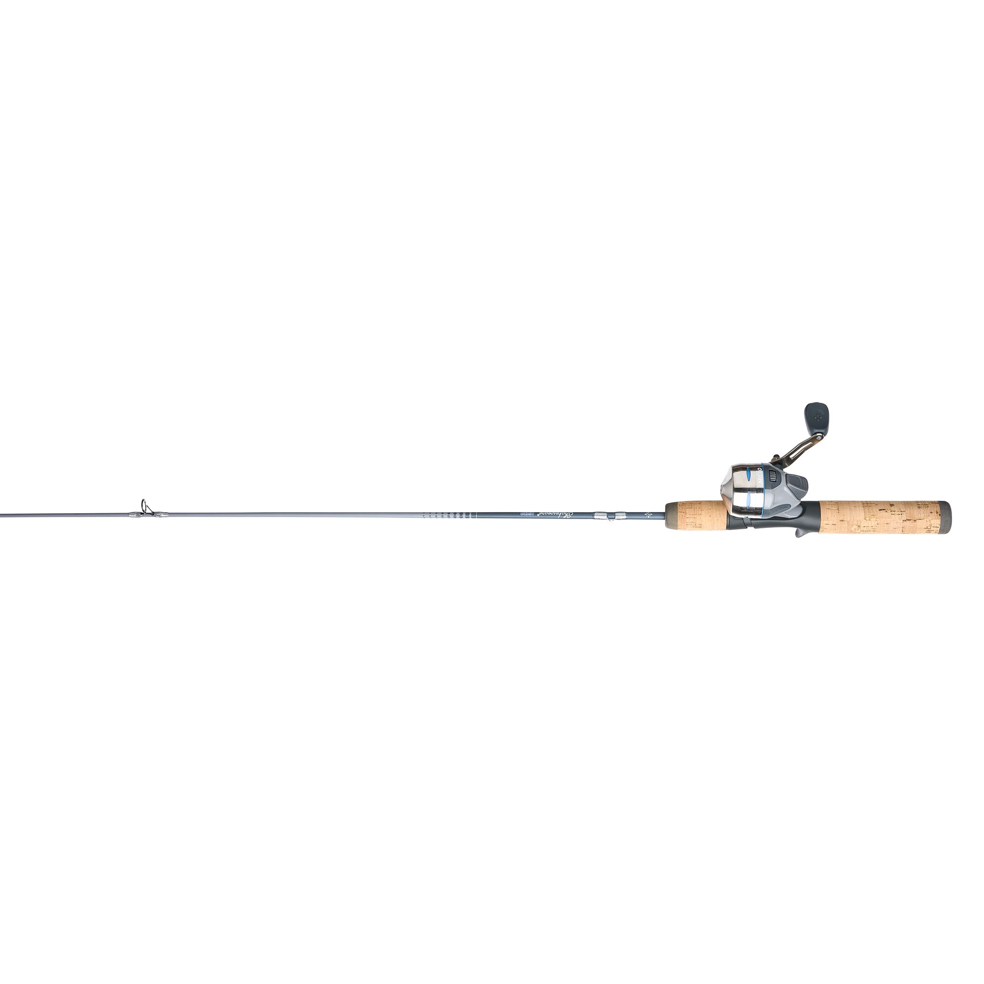 Shakespeare Micro Spincast Combo, 4'6" 1-pc Ultra Light Fishing Rod, 4-Size Reel