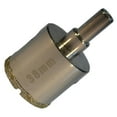 thumbnail image 4 of 1 1/2" Hole Saw for Tile For Faucet Sink Hole Guide Holds Holesaw In Place When Drilling, Pro Grade Multi Use Diamond Grit Hole Saw For Porcelain Granite Ceramic Glass Tile Glass Bottles Blocks 38mm, 4 of 5