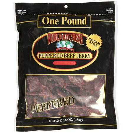 BrucePac World Kitchens Beef Jerky, 16 oz