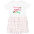 thumbnail image 3 of Inktastic Happy Mothers Day with Flowers Girls Toddler Dress, 3 of 5