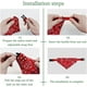 thumbnail image 4 of Collar para perros, pañuelo triangular ajustable para mascotas, collar con estampado floral, accesorios de disfraz para perros pequeños y medianos (rojo), 4 of 5