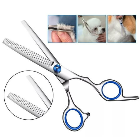 Blarkrus Profional Pet Hair Cutting Scissors Dog Grooming Set * Shears Curved 9CO2