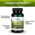 thumbnail image 3 of Suplemento Swanson Lion's Mane Mushroom 500 mg 60 cápsulas, 3 of 5