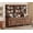 Brown, variant on WAMPAT 3-Piece Modern 72" Tall Library Bookcase with 3 Drawers & Open Shelving,Freestanding Wood Bookshelf with Storage Cabinet & Adjustable Shelves for Home Office & Living Room, Oak