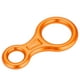 thumbnail image 3 of Descensor de cuerda con forma de 8 de 35 kN, anillo de rapel, equipo de rescate para escalada en roca (naranja), 3 of 13