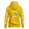 thumbnail image 2 of Custom Hoodies Design Your Own Personalized Photo Text Hoodie Custom Sweatshirt 4 Side Print, 2 of 6