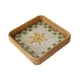 thumbnail image 1 of Cesta de mimbre rectangular para fruta, bandeja para servir y pan, decoración de mesa para 20x20x4cm, 1 of 9
