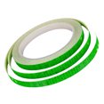 thumbnail image 1 of COOPHYA Bike Rim Sticker Reflective Tape Green Fluorescent At Night 5 Pieces, 1 of 8