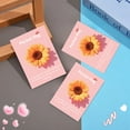 thumbnail image 7 of 60pcs Sunflower Pocket Hug Flower Deco for Lucky Gifts for Family and Friends,Pocket Hug Cards Emotional Support, Employee Team Colleagues Staff Christmas Stocking Decorations Supplies for Girls, 7 of 7
