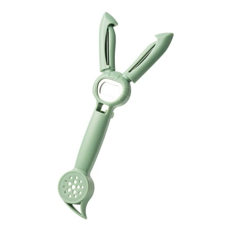 

Bdday Multifunctional Bottle Opener Multifunctional Bottle Opener Household 5-In-1 Can Opener Peeler Kitchen Multi-Purpose Gadgets Wine Bottle Opener