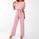 thumbnail image 2 of Moda mujer Rounk cuello sólido verano bandag manga corta pantalones mono Fridja alkflakhf36582, 2 of 6