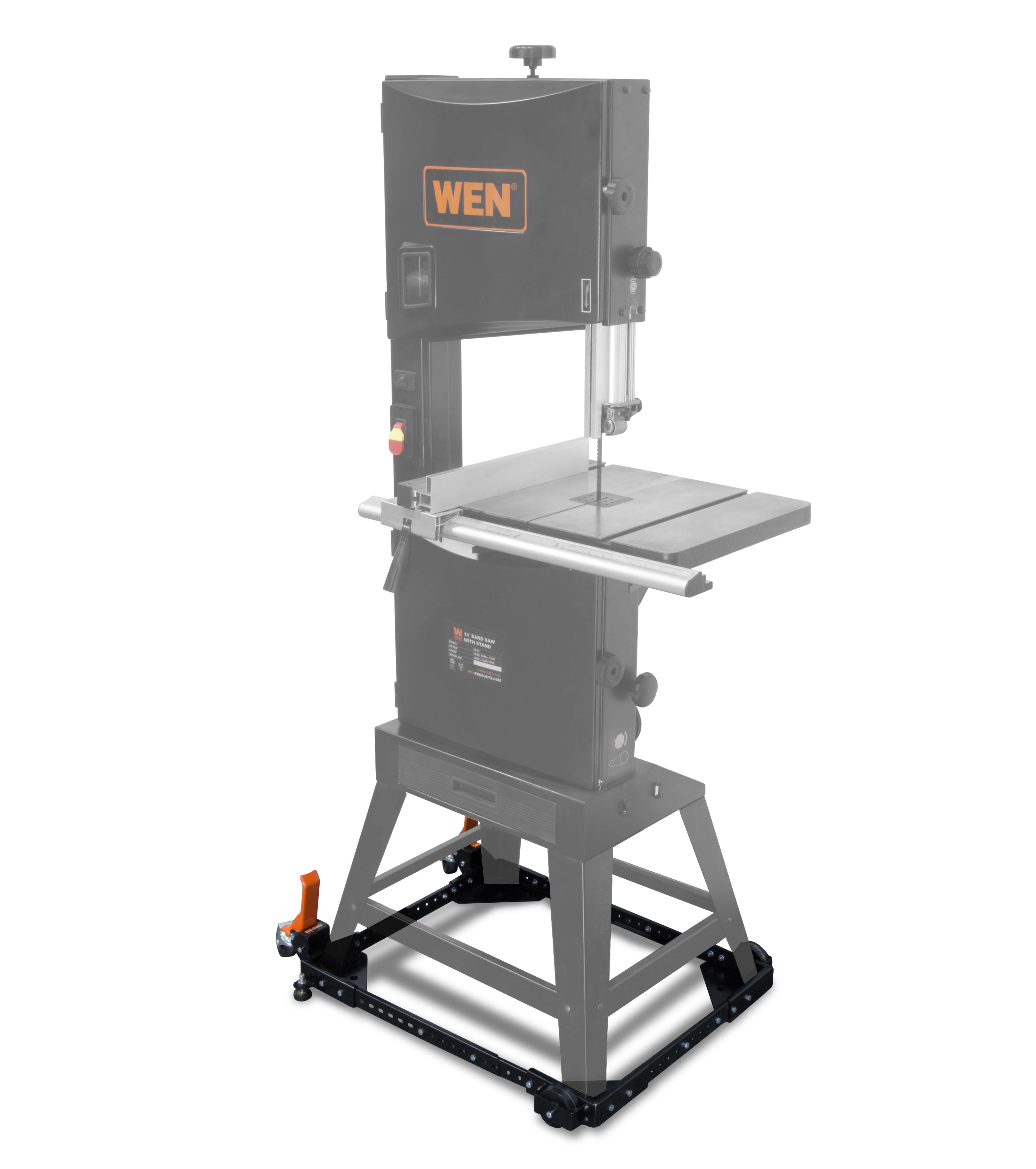 WEN Heavy Duty 500-Pound Capacity Universal Mobile Base for Tools and Machines