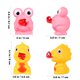 thumbnail image 3 of 6 juguetes para apretar, ranas, dinosaurios blandos, ranas que hacen ruido con la lengua, rellenos de cestas de Pascua de anime, 3 of 6