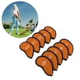 thumbnail image 4 of Housse de Protection pour Club, Housse de Tête de Golf Respirante et Résistante aux Rayures Imperméable avec Chiffres pour Entraînement de Golf Gris Clair, Orange, Rouge, Bleu Foncé, 4 of 7