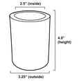 thumbnail image 4 of Can Coolers 6 Pack - Thick Foam Sleeves for 12oz Cans - Old School Style, Natural - Drink Coasters for Parties, BBQs, and Events - Keeps Drinks Cold, 4 of 6