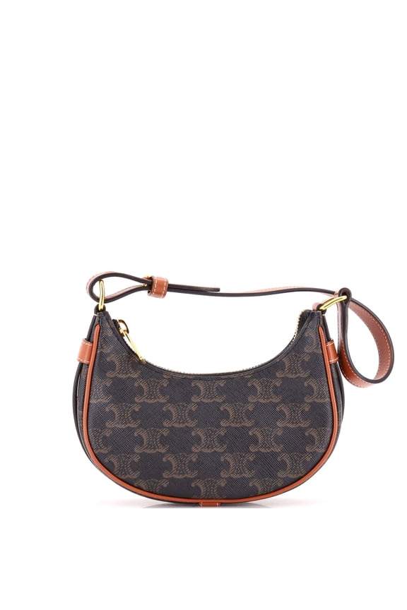 Pre-Owned Ava Bag Triomphe Coated Canvas Mini By Rebag