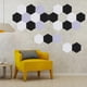 thumbnail image 2 of Panel de pared acústico de 12 piezas Material de aislamiento de sonido Hexagon Panel acústico, 2 of 5