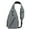 Light Gray, variant on Crossbody Sling Bag for Women Men Casual Adjustable Strap Shoulder Backpack Chest Pack Travel Hiking Daypack