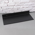 thumbnail image 2 of Black Bathroom Shelf Wall Mount Shelving Space Saving Rustproof Extra Strong Floating Shelves Storage Rack(40cm), 2 of 7