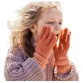 thumbnail image 3 of Invierno Cálido Niños Adultos Unisex Punto Guantes Largos, 3 of 8