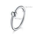 thumbnail image 3 of LAURITAMI 15Pcs 20G Nose Rings Hoops L Shaped Surgical Stainless Steel Nose Piercings Jewelry, 3 of 4