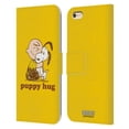thumbnail image 1 of Head Case Designs Officially Licensed Peanuts Snoopy Hug Charlie Puppy Hug Leather Book Wallet Case Cover Compatible with Apple iPhone 6 Plus / iPhone 6s Plus, 1 of 6