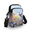 thumbnail image 3 of HELLHERO Hummingbird Flowers Underarm Shoulder Bag Double Layer Men, Women for Adults, 3 of 7