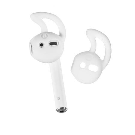 Case-Mate AirPods Ear Hook - Accessories for Airpods Earbuds - Enhanced Stability for Active Lifestyles - 3 Pack White