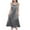 Dark Gray, variant on Women's Spaghetti Strap Midi Satin Silk Dresses Cowl Neck Party Cocktail Evening Sexy Dress