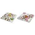 thumbnail image 4 of Northlight Set of 2 'Love Blooms Here' Floral Outdoor Garden Stones 7", 4 of 5