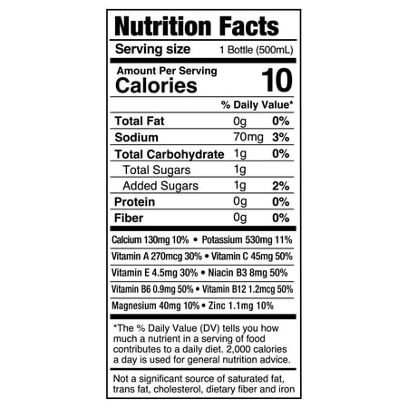 MÁS+ BY MESSI MAS+ BY MESSI HYDRATION SPORTS DRINK MIAMI PUNCH, 16.9 FL OZ BOTTLE