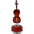 thumbnail image 5 of Caja de música giratoria para violonchelo, modelo de instrumento Musical de madera, artículos creativos para decoración del hogar, 5 of 5