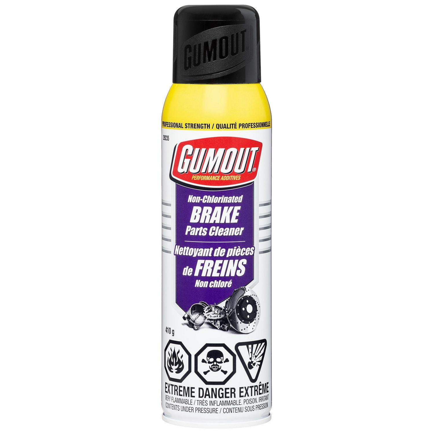 Gumout Brake Cleaner (Non-Chlorinated), 410g