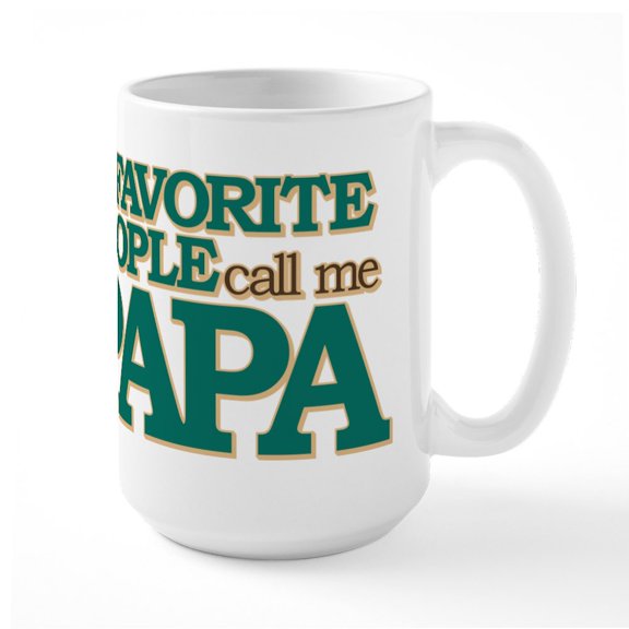 CafePress - My Favorite People Call M - 15 oz Ceramic Large White Novelty Mug