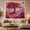 Flower Hill, variant on Dominated Tree Side with Magenta Foliage Right Left, Mystical Fantasy for Space Lovers, Galaxy Room Decor, Housewarming Gift, Tapestry Wall Hanging for Bedroom and Dorm