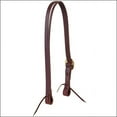 thumbnail image 2 of 1" Weaver Working Cowboy Split Ear Horse Oiled Leather Headstall Solid Brass, 2 of 2
